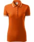 Tricou de damă cu guler MALFINI URBAN 220 PORTOCALE