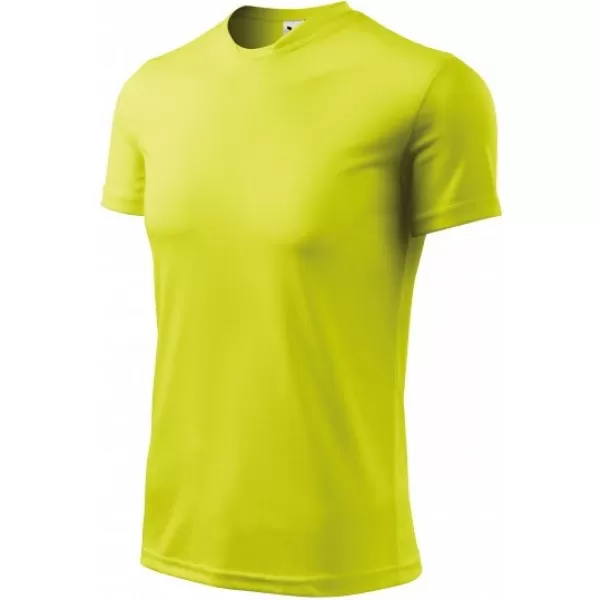  Tricou funcțional pentru bărbați MALFINI FANTASY 124 GALBEN NEON 