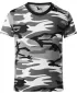 Tricou pentru copii MALFINI CAMOUFLAGE 149 GRI CAMUFLAJ