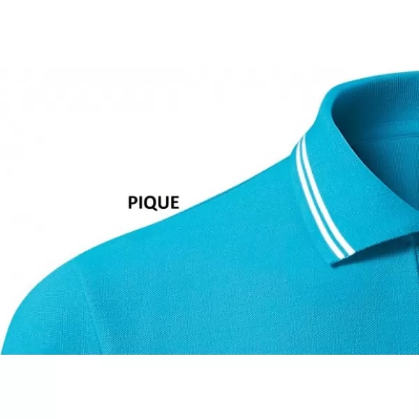  Tricou de damă cu guler MALFINI URBAN 220 TURCOAZ 