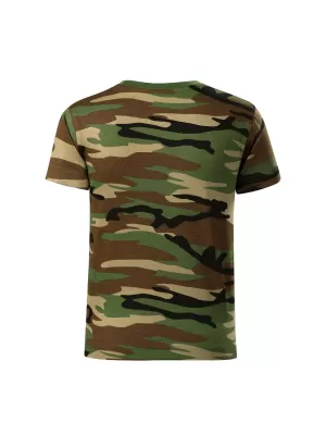 Tricou pentru copii MALFINI CAMOUFLAGE 149 MARO DE CAMUFLAJ