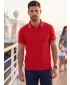 Tricou pentru bărbați cu guler MALFINI URBAN 219 ROŞU