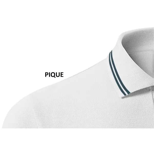  Tricou pentru bărbați cu guler MALFINI URBAN 219 ALB 