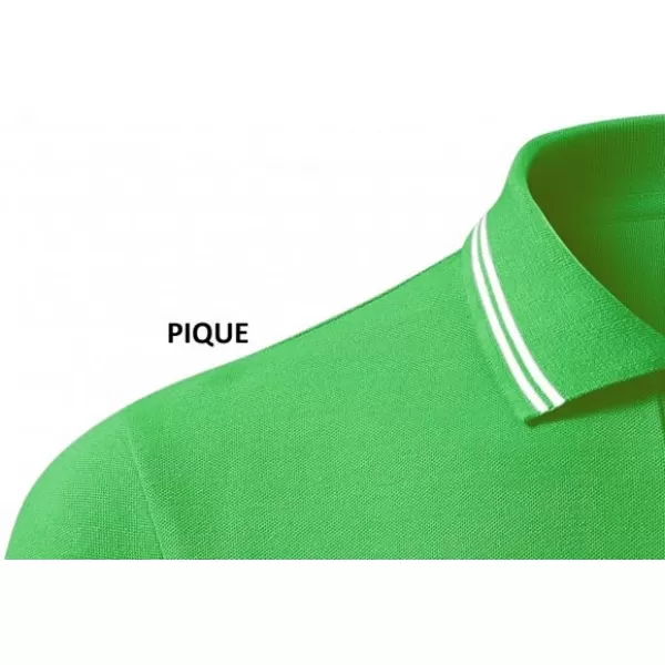  Tricou de damă cu guler MALFINI URBAN 220 VERDE MĂR 