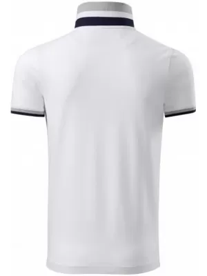 Tricou pentru bărbați cu guler MALFINI PREMIUM COLLAR UP 256 ALB