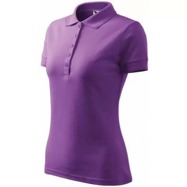  Tricou de damă cu guler MALFINI PIQUE POLO 210 VIOLET 