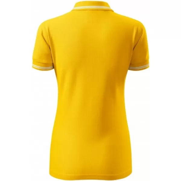  Tricou de damă cu guler MALFINI URBAN 220 CHIHLIMBAR 