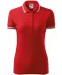 Tricou de damă cu guler MALFINI URBAN 220 ROŞU