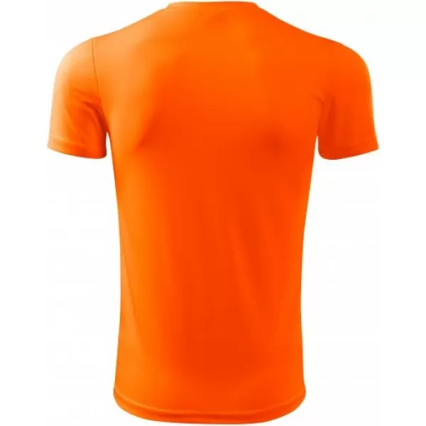 Tricou funcțional pentru bărbați MALFINI FANTASY 124 PORTOCALIU NEON 