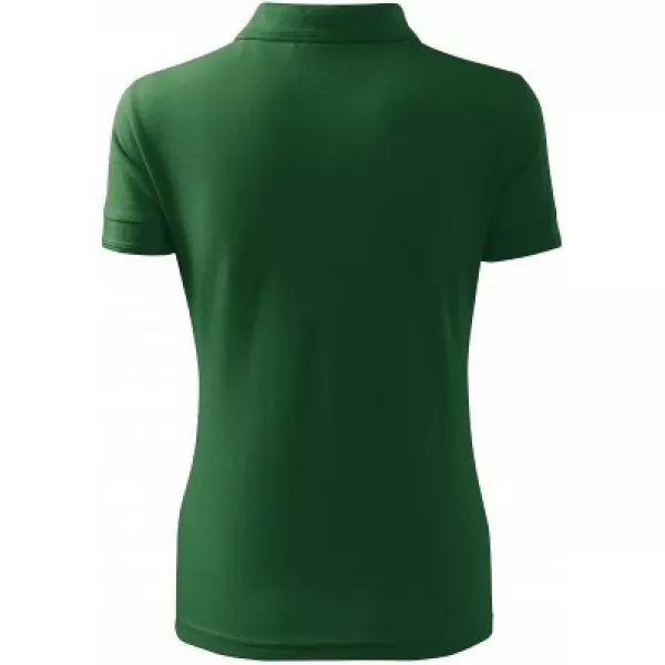  Tricou de damă cu guler MALFINI PIQUE POLO 210 VERDE STICLA 