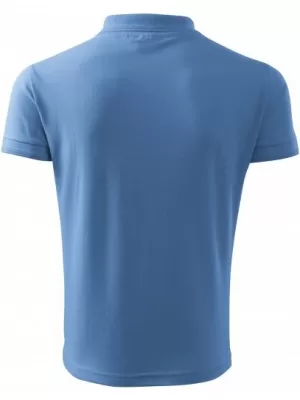 Tricou pentru bărbați cu guler MALFINI PIQUE POLO 203 ALBASTRU CERUL