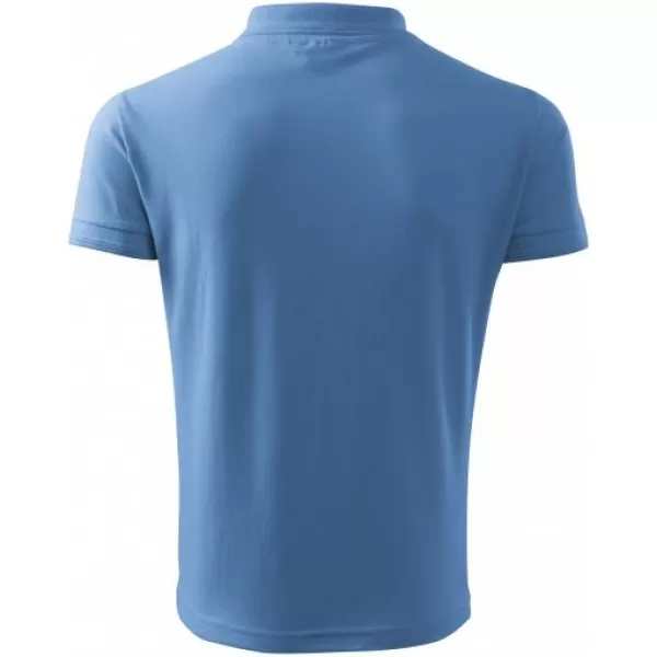  Tricou pentru bărbați cu guler MALFINI PIQUE POLO 203 ALBASTRU CERUL 