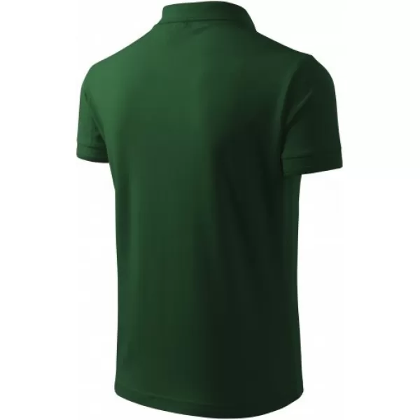  Tricou pentru bărbați cu guler MALFINI PIQUE POLO 203 VERDE STICLA 