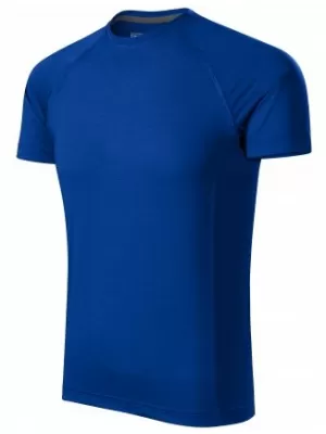 Tricou funcțional pentru bărbați MALFINI DESTINY 175 ALBASTRU REGAL