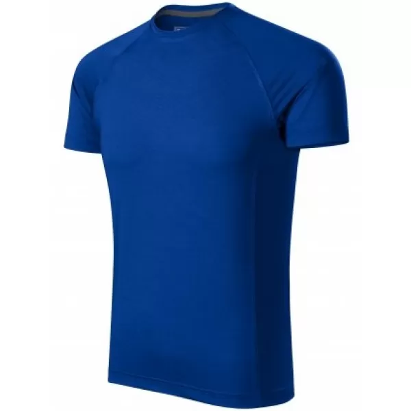  Tricou funcțional pentru bărbați MALFINI DESTINY 175 ALBASTRU REGAL 