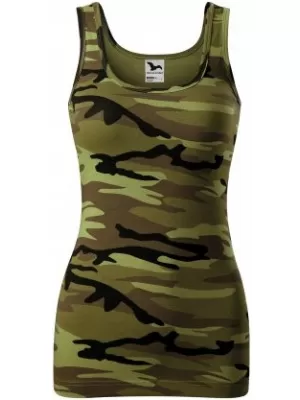 Maieu de damă MALFINI TRIUMPH 136 VERDE DE CAMUFLAJ