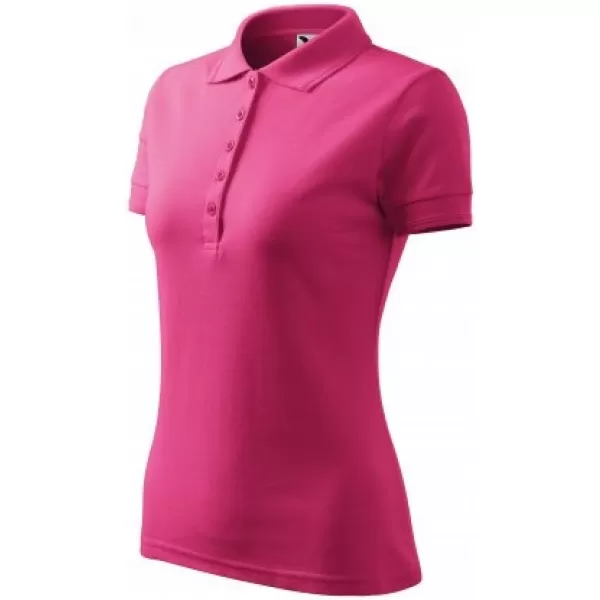  Tricou de damă cu guler MALFINI PIQUE POLO 210 MAGENTA 