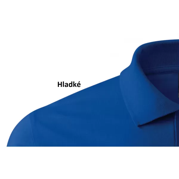  Tricou pentru bărbați cu guler MALFINI SINGLE J. 202 ALBASTRU REGAL 