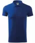 Tricou pentru bărbați cu guler MALFINI SINGLE J. 202 ALBASTRU REGAL