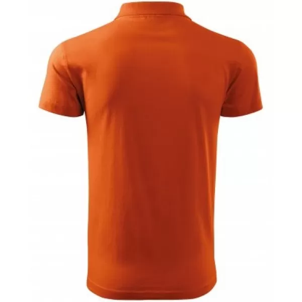  Tricou pentru bărbați cu guler MALFINI SINGLE J. 202 PORTOCALE 