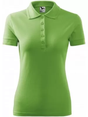 Tricou de damă cu guler MALFINI PIQUE POLO 210 IARBA VERDE