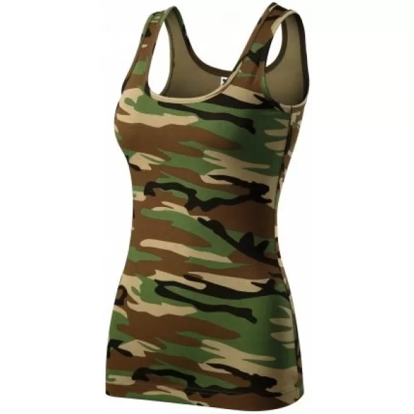 Maieu de damă MALFINI TRIUMPH 136 MARO DE CAMUFLAJ 