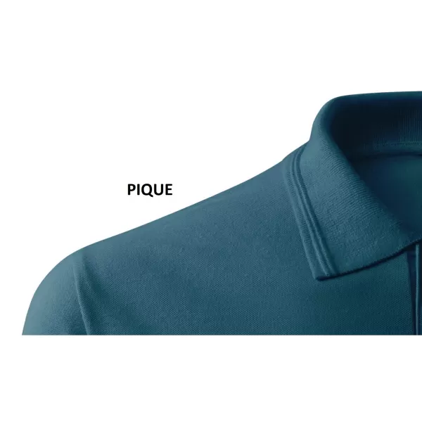  Tricou de damă cu guler MALFINI PIQUE POLO 210 ALBASTRU MARIN 