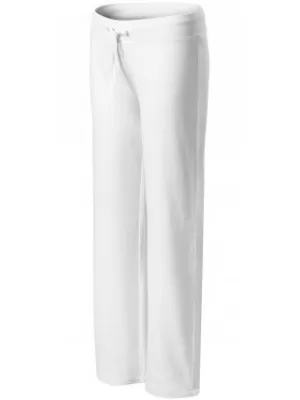 Pantaloni de trening pentru femei MALFINI COMFORT 608 ALB