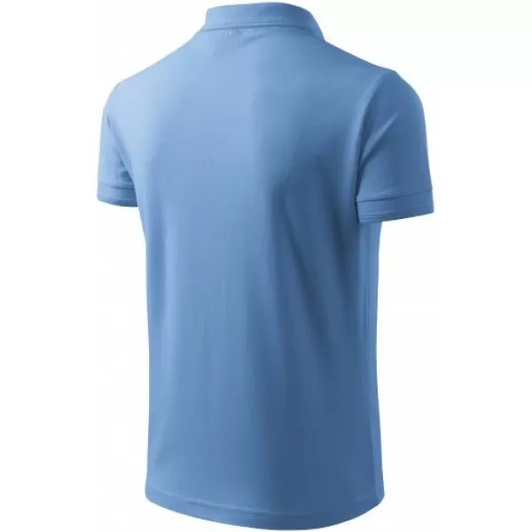  Tricou pentru bărbați cu guler MALFINI PIQUE POLO 203 ALBASTRU CERUL 