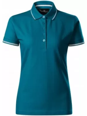 Tricou de damă cu guler MALFINI PREMIUM PERFECTION PLAIN 253 KEROSENUL