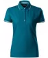 Tricou de damă cu guler MALFINI PREMIUM PERFECTION PLAIN 253 KEROSENUL