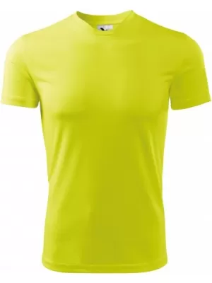 Tricou funcțional pentru bărbați MALFINI FANTASY 124 GALBEN NEON