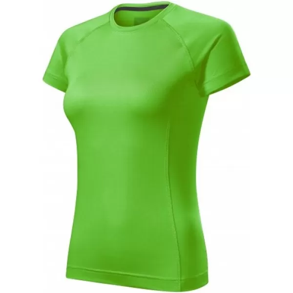  Tricou funcțional de damă MALFINI DESTINY 176 VERDE MĂR 