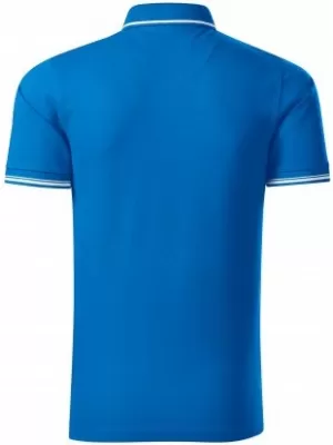 Tricou pentru bărbați cu guler MALFINI PREMIUM PERFECTION PLAIN 251 SNORKEL ALBASTRU