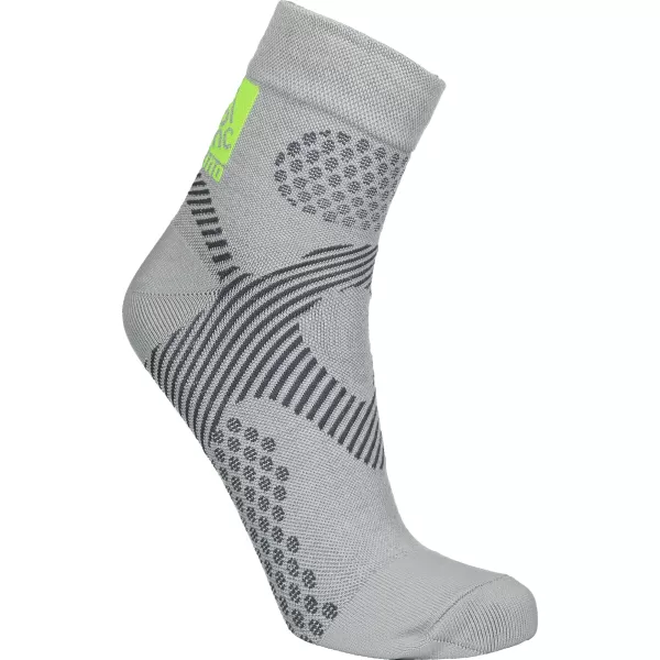  Ciorapi sport compresivi NORDBLANC FERVOUR NBSX16377 EVIDENȚIERI GRI DESCHIS 