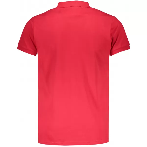  Mens t -thirt cu guler OMBRE AS1048 ROŞU 