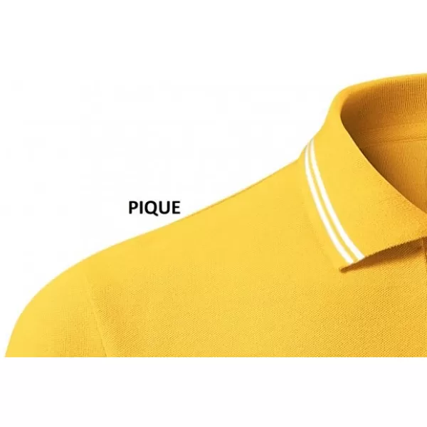  Tricou pentru bărbați cu guler MALFINI URBAN 219 CHIHLIMBAR 