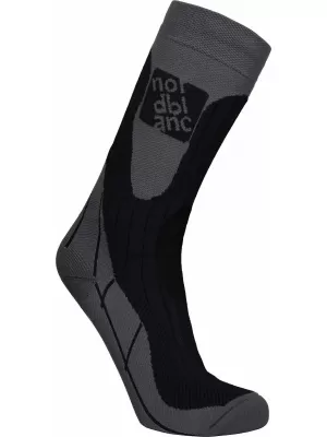 Ciorapi sport compresivi NORDBLANC DERIVE NBSX16378 EVIDENȚIERE DIN GRAFIT