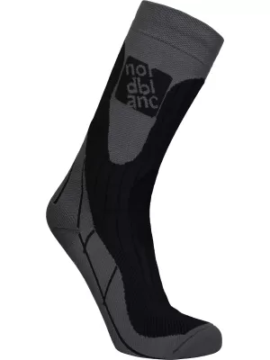 Ciorapi sport compresivi NORDBLANC DERIVE NBSX16378 EVIDENȚIERE DIN GRAFIT