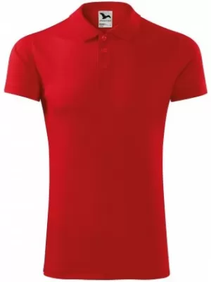 Tricou funcțional pentru bărbați cu guler MALFINI VICTORY 217 ROŞU