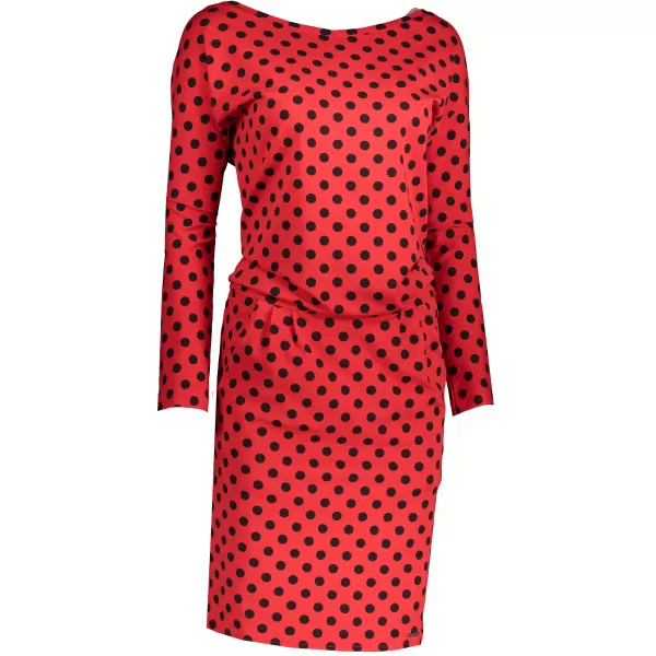  Rochie NUMOCO CRISTINA A189-8 ROȘU/NEGRU 