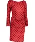 Rochie NUMOCO CRISTINA A189-8 ROȘU/NEGRU