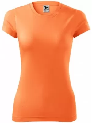 Tricou funcțional de damă MALFINI FANTASY 140 MANDARINA NEON