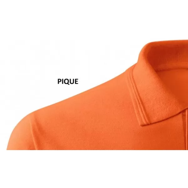  Tricou pentru bărbați cu guler MALFINI PIQUE POLO 203 PORTOCALE 