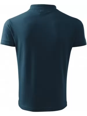 Tricou pentru bărbați cu guler MALFINI PIQUE POLO 203 ALBASTRU MARIN