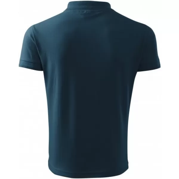  Tricou pentru bărbați cu guler MALFINI PIQUE POLO 203 ALBASTRU MARIN 