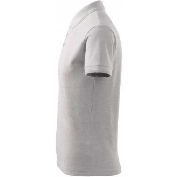  Tricou pentru bărbați cu guler MALFINI PIQUE POLO 203 EVIDENȚIERI GRI DESCHIS 