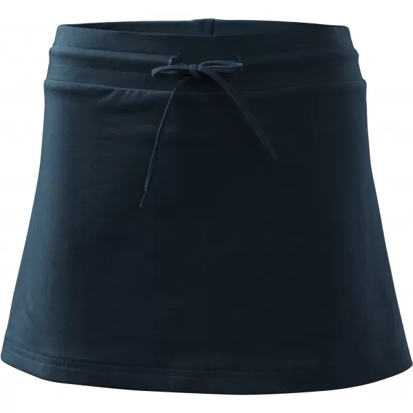  Fusta de dama cu pantaloni scurti MALFINI TWO IN ONE 604 ALBASTRU MARIN 
