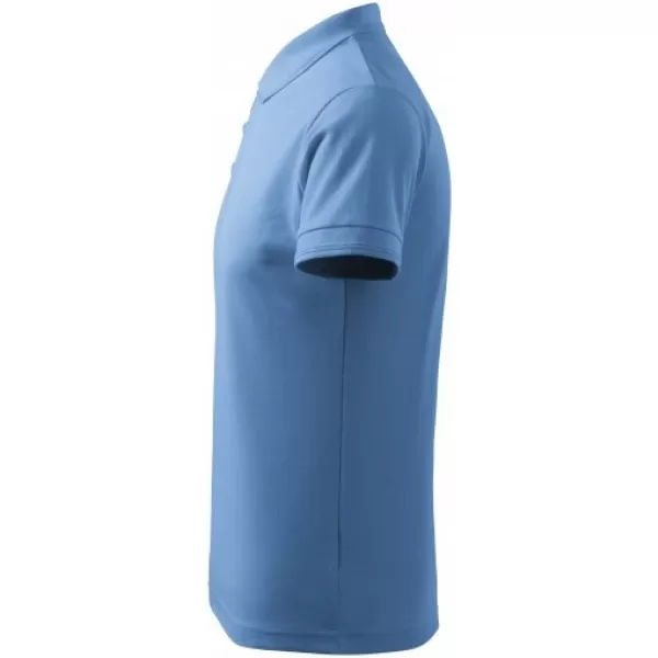  Tricou pentru bărbați cu guler MALFINI PIQUE POLO 203 ALBASTRU CERUL 