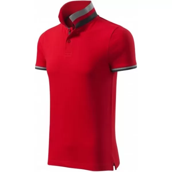  Tricou pentru bărbați cu guler MALFINI PREMIUM COLLAR UP 256 FORMULA ROSIE 